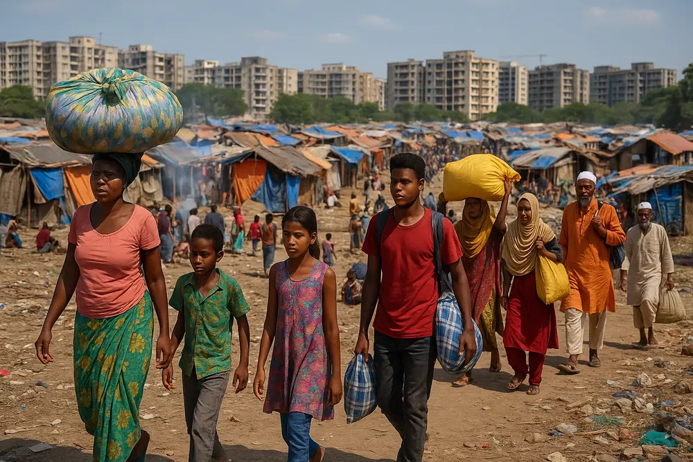 impact of climate migration on social structures