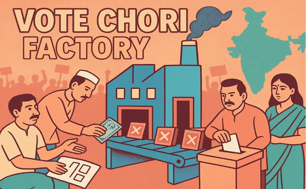 Vote Chori Factory and Electoral Manipulation