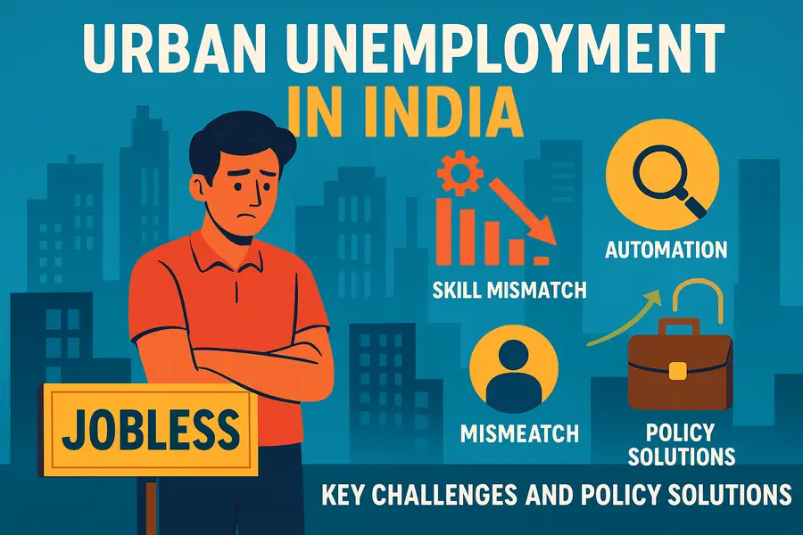 Urban Unemployment in India: Key Challenges and Policy Solutions Urban Unemployment in India: Challenges and Solutions for a Job-Ready Future
