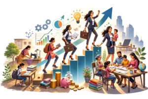 women’s participation in the labor force is closely tied to broader social mobility