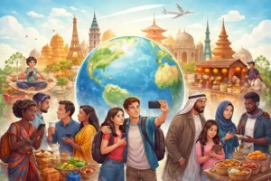 Globalization is influencing cultural values in modern society