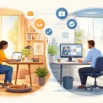 impact of hybrid work on work-life balance