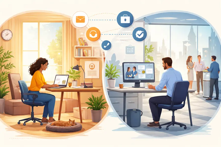 impact of hybrid work on work-life balance