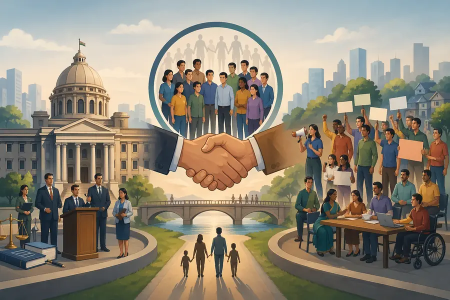 The Relationship between State and Civil Society in Democracy