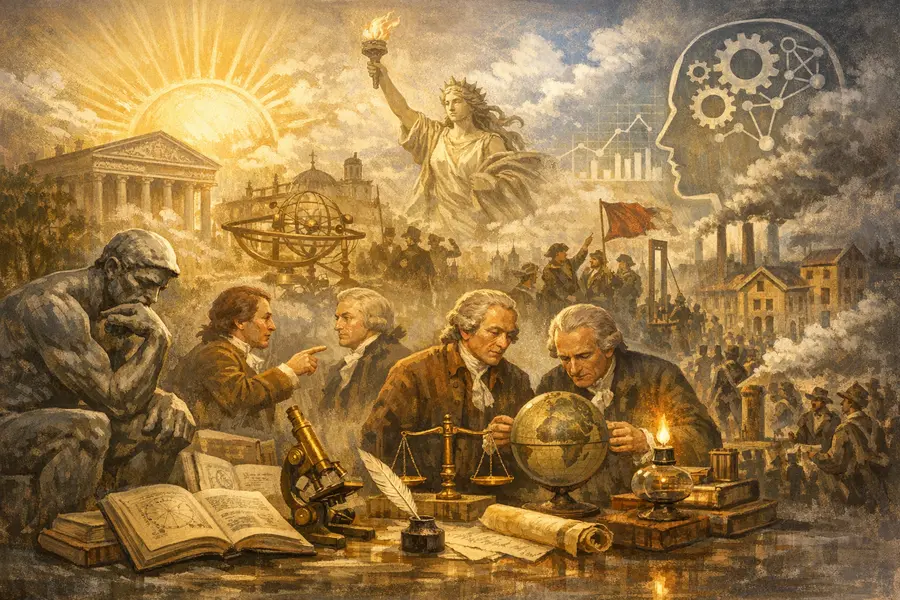 Role of enlightenment in early growth and development of sociology