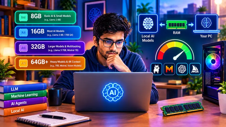 How much RAM do you need for local AI