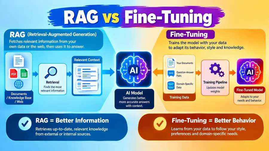 RAG vs Fine-Tuning